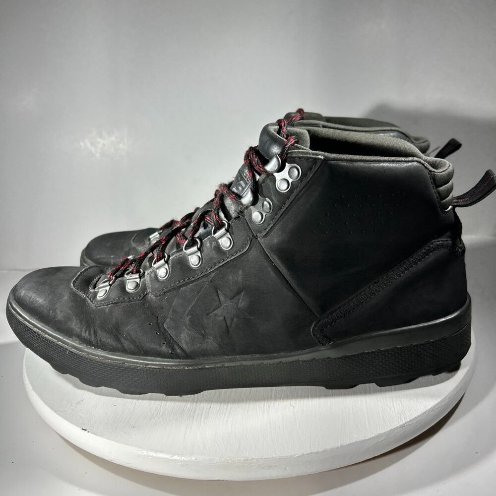 CONVERSE CONS Pro ARCTIC Leather Boots Mens Size 13 Ankle Shoes Black Hi Top